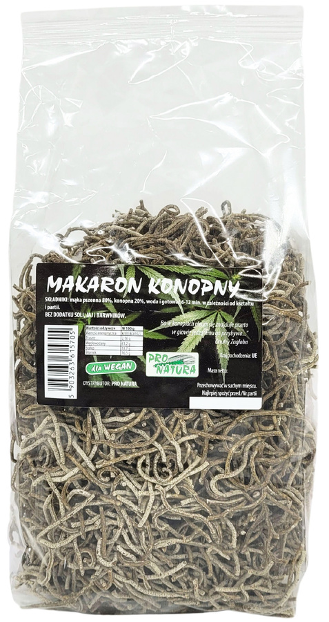 Makaron konopny nitki 400 g Pro Natura