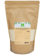 Mąka kokosowa naturalna 1 kg - niskowęglowodanowa 