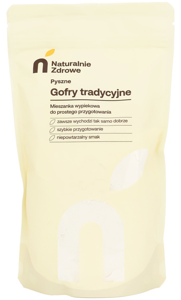 Mieszanka Gofry tradycyjne 500 g Naturalnie Zdrowe