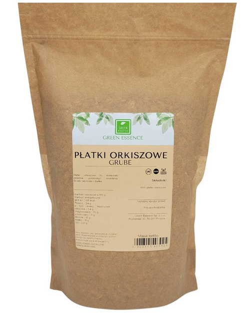 Płatki orkiszowe 1 kg - grube i naturalne