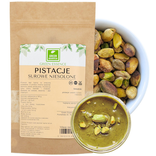 Pistacje łuskane surowe niesolone 250 g bez łupiny i soli - Naturalne