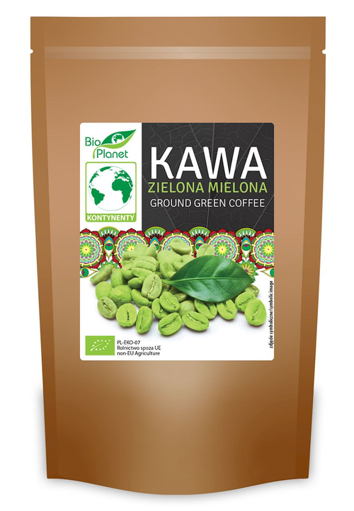 Kawa zielona mielona ekologiczna 250 g BIO Planet