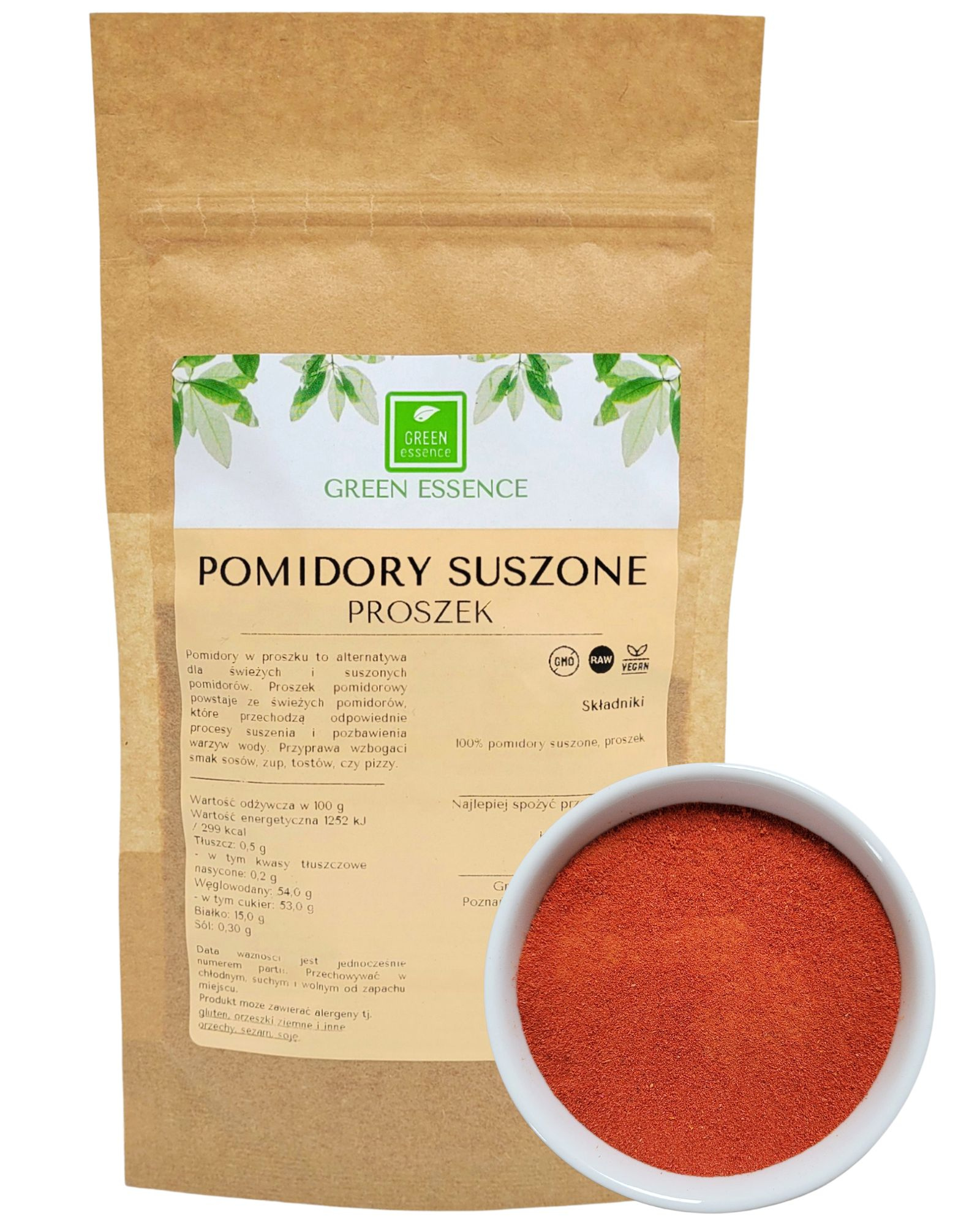 Pomidor proszek pomidorowy 100 g pomidory mielone - naturalny koncentrat