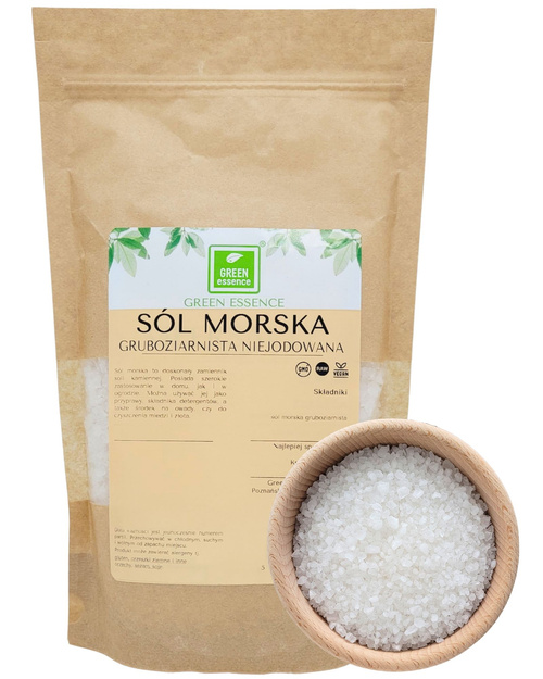 Sól morska gruboziarnista 1 kg