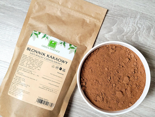 Błonnik kakaowy 250 g naturalny czekoladowy - Cocoa Fiber