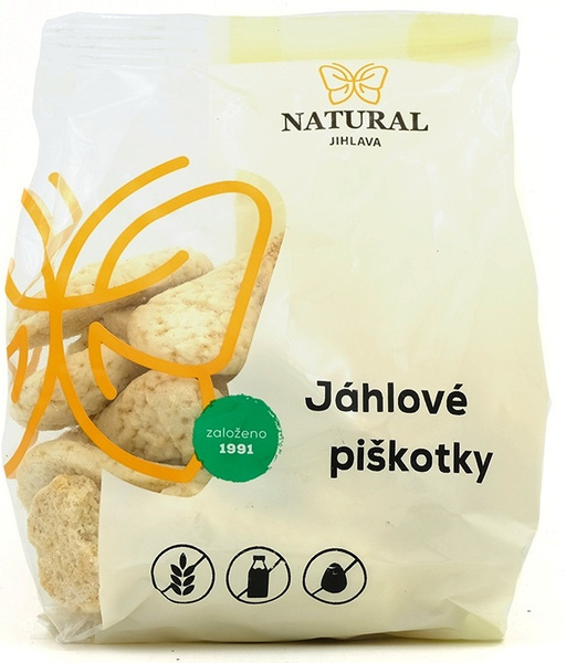 Biszkopty jaglane bezglutenowe 150 g Natural Jihlava JK