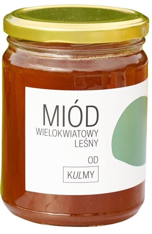 Miód leśny naturalny świeży 700 g Miód od Kulmy