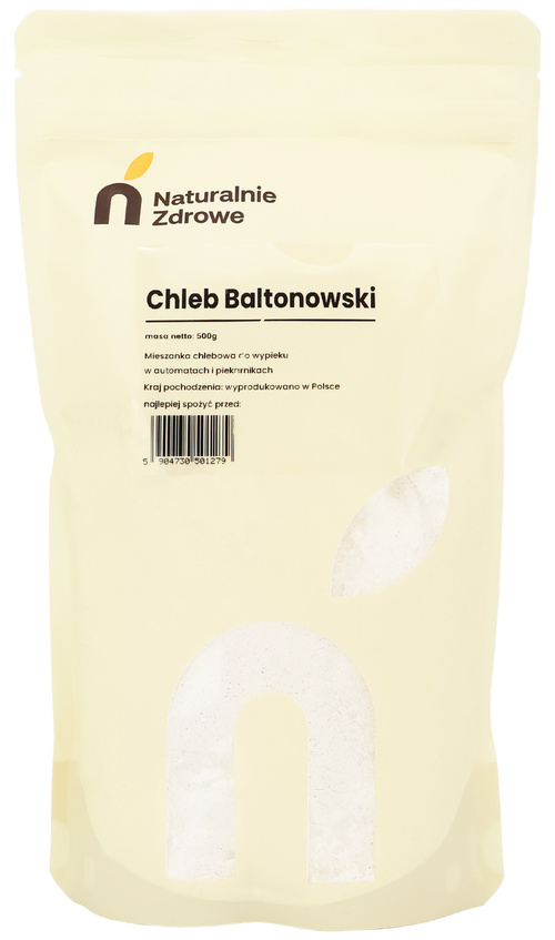 Mieszanka chlebowa Chleb Baltonowski 500 g Naturalnie Zdrowe