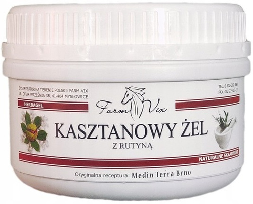 Kasztanowy żel z rutyną 350 g FarmVix