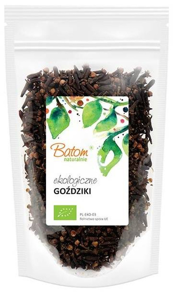 Goździki całe Ekologiczne Bio 150 g Batom - aromatyczna przyprawa