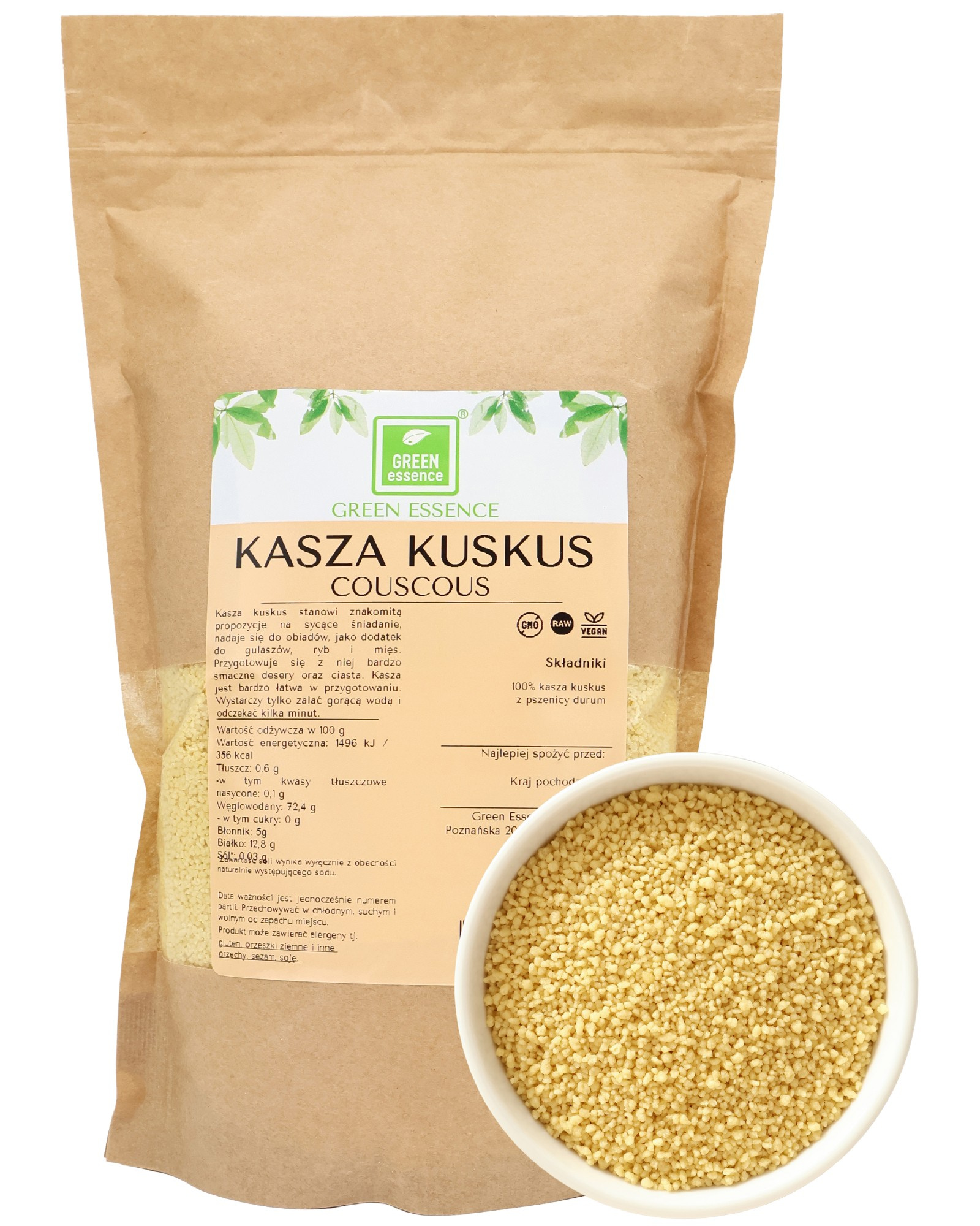 Kasza kuskus couscous 1 kg - szybki i smaczny posiłek