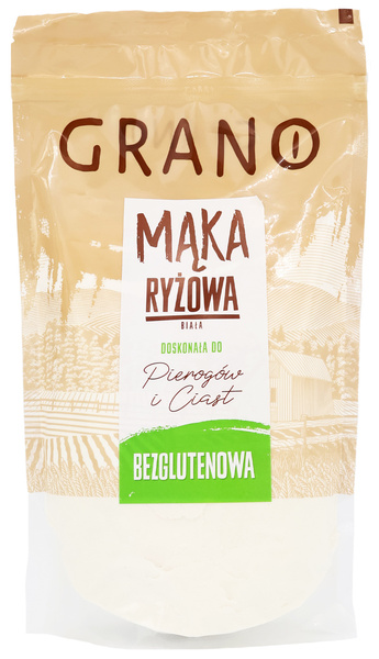 Mąka ryżowa bezglutenowa 500 g Naturalnie Zdrowe