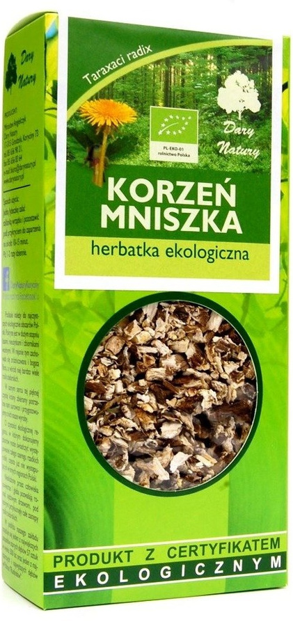 Korzeń mniszka herbata Ekologiczna BIO 100 g - Dary Natury