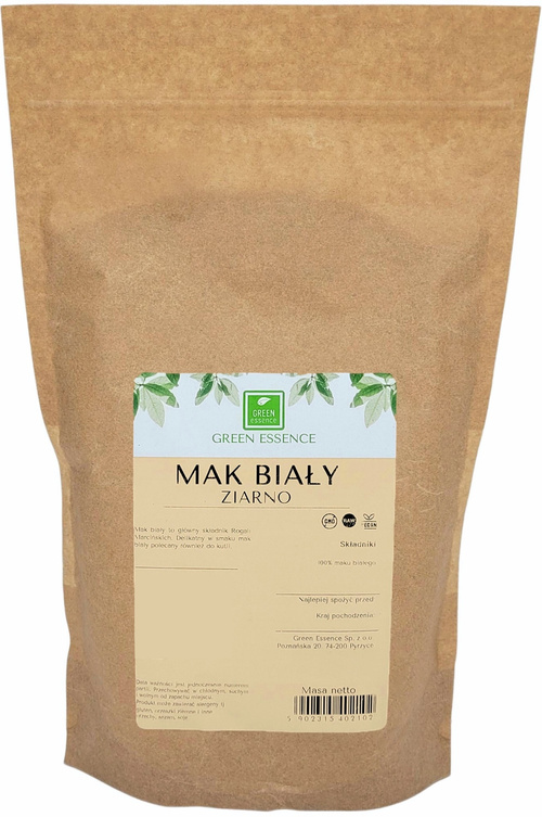 Mak biały ziarno 1 kg - Idealny do Rogali Marcińskich