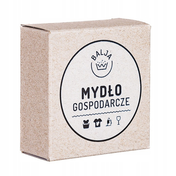 BALJA Ekologiczne mydło gospodarcze 110g - Papierowe opakowanie