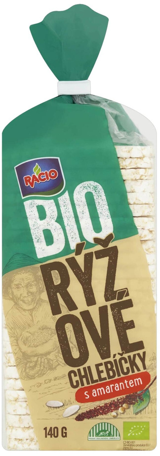 Pieczywo chrupkie ryżowe z amarantusem BIO 140 g Racio