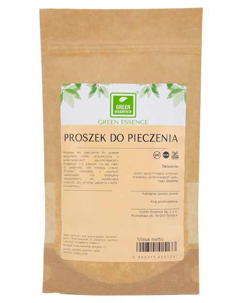 Proszek do pieczenia 100 g - dodatek do wypieków ciast tortów ciasteczek