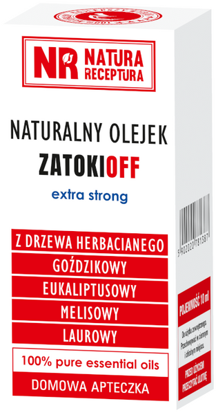 Olejek naturalny ZatokiOff 10 ml Natura Receptura