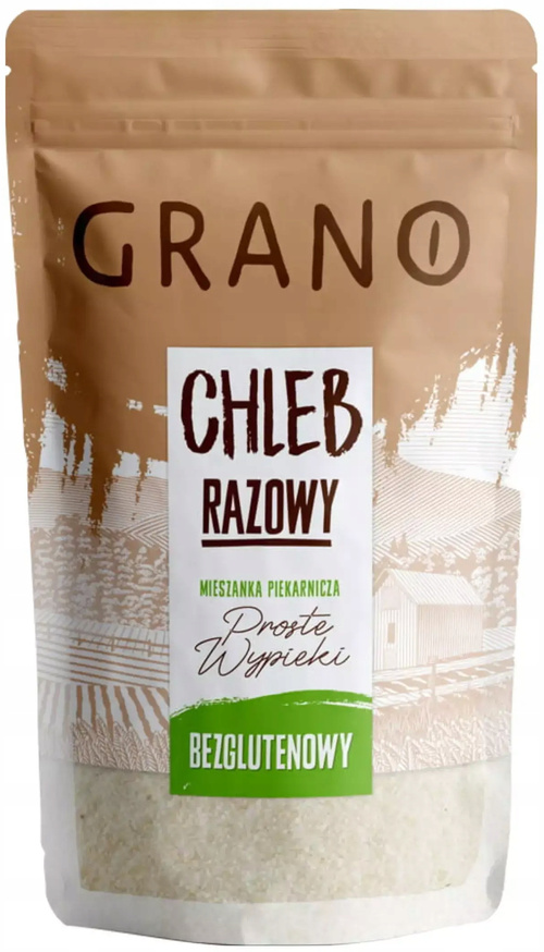 Mieszanka chlebowa Chleb Razowy bezglutenowy 500 g Naturalnie Zdrowe