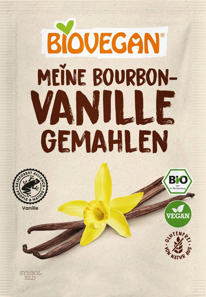 Wanilia mielona Bourbon BIO 5 g - BIOVEGAN - bez glutenu 