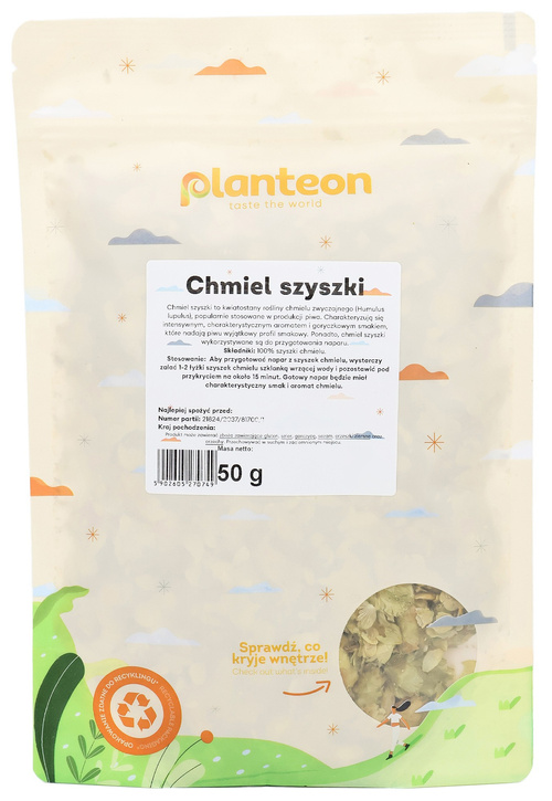 Chmiel szyszki chmielu 50 g Planteon