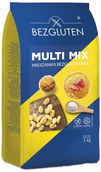 Mieszanka bezglutenowa Multi Mix 1 kg Bezgluten