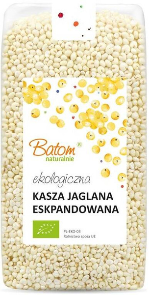 Kasza jaglana ekspandowana Ekologiczna BIO 90 g - Batom