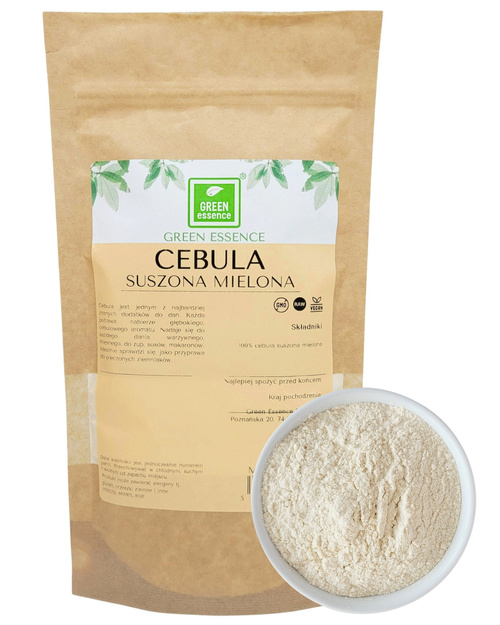 Cebula suszona mielona 100 g - naturalny aromat do sosów