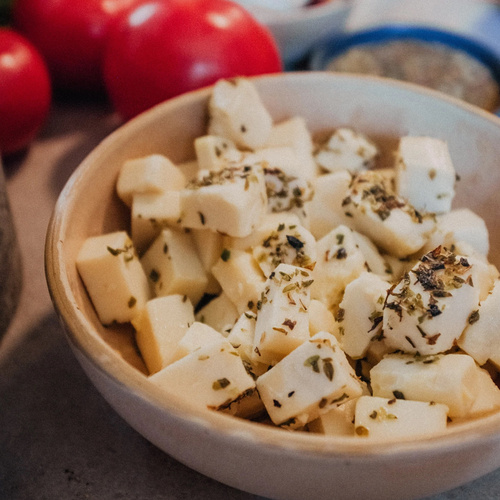 Ser roślinny SERio jak Grecki 150 g - roślinna alternatywa dla sera VEGE (WAŻN. 17.02.2025)