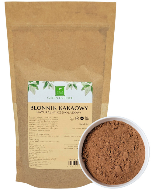 Błonnik kakaowy 500 g naturalny czekoladowy - Cocoa Fiber