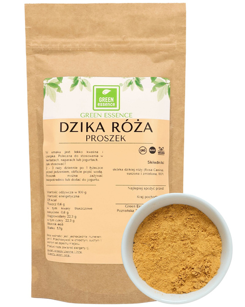 Dzika Róża w proszku 500 g - skórka - do herbaty