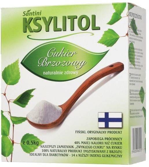 Ksylitol Fiński Xylitol 500 g - Santini