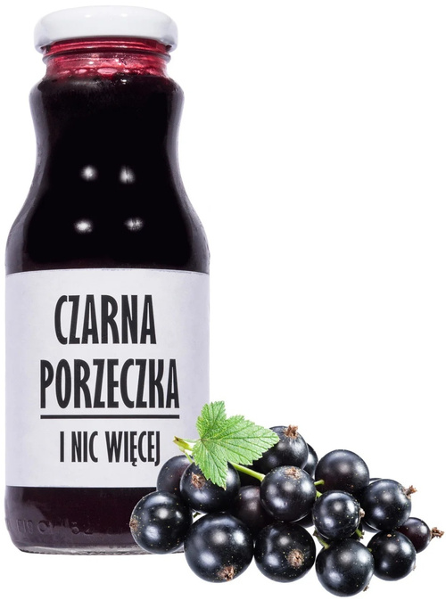 Sok z czarnej porzeczki Czarna Porzeczka i nic więcej Sadvit 250 ml NFC