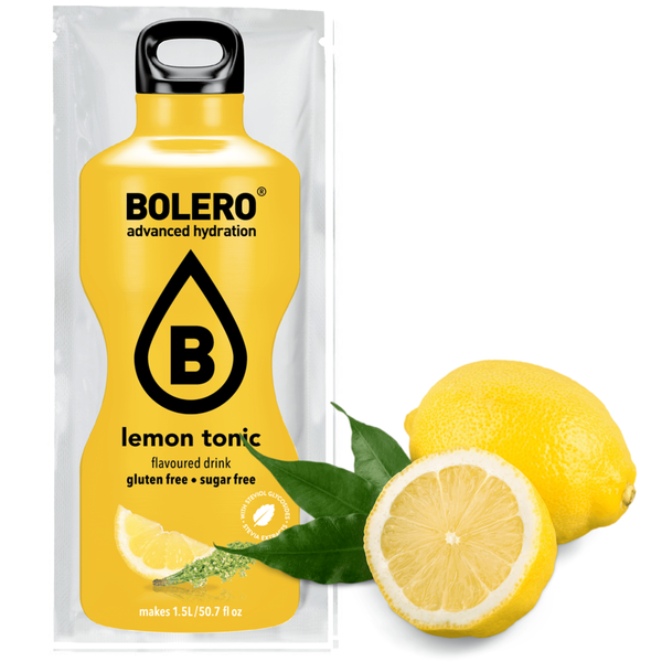 Bolero Drink Lemon Tonic - napój w proszku ze stewią Tonik Cytrynowy 9 g