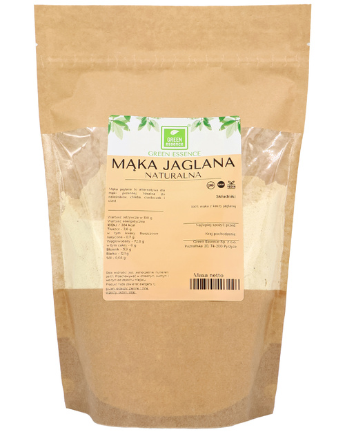 Mąka jaglana naturalna 1 kg - proso (WAŻN. 6.08.2025)