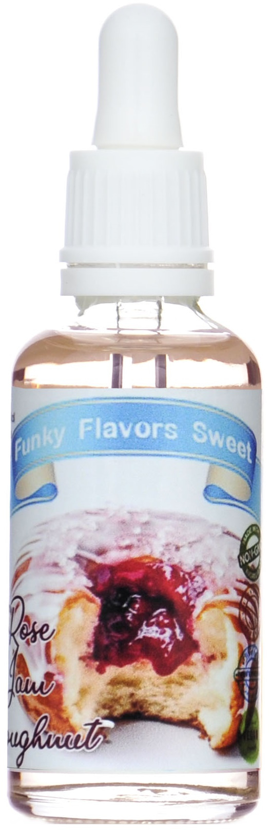 Aromat Sweet Rose Jam Doughnut - Pączek z Różą Słodki Bez Cukru 50 ml - Funky Flavors