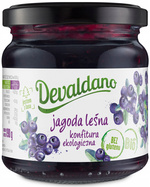 Konfitura jagodowa BIO 190 g Devaldano