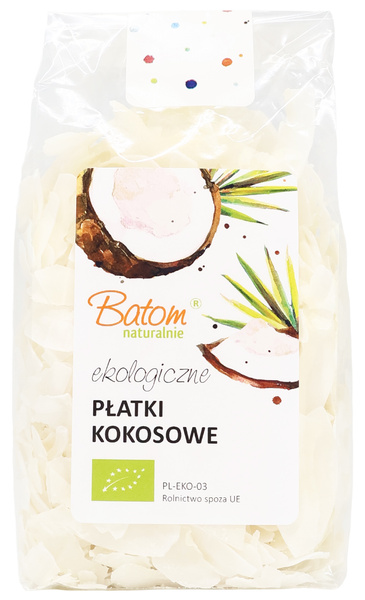 Płatki kokosowe ekologiczne BIO 75 g - Batom