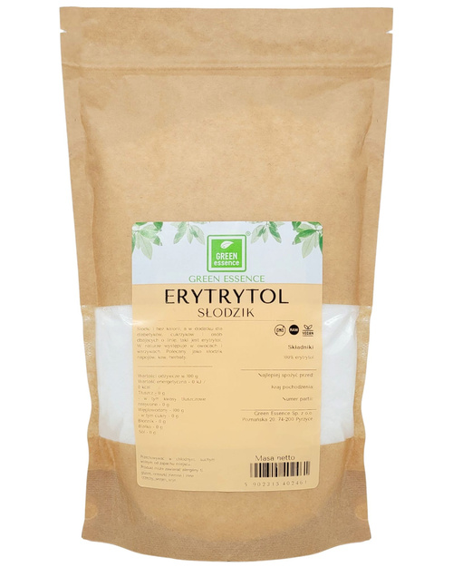 Erytrytol erytrol 1 kg zdrowy słodzik dla diabetyków i cukrzyków