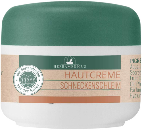 Krem ze śluzem ślimaka 50 ml Hautcreme Schneckenschleim - Herbamedicus