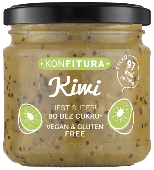 Konfitura kiwi bez dodatku cukru 190 g Devaldano