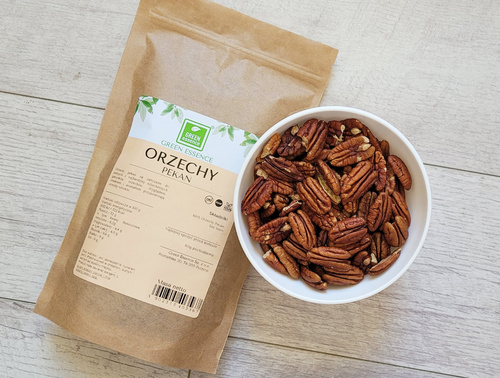 Orzechy pecan pekan 250 g - zdrowa przekąska