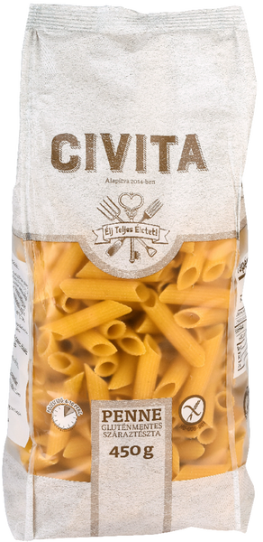 Makaron kukurydziany Bezglutenowy Penne 450 g Civita