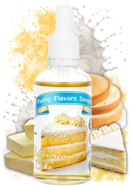 Aromat Sweet Buttermilk Cake - ciasto biszkoptowe z kremem 50 ml Funky Flavors