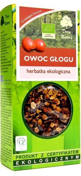 Głóg owoc głogu - herbatka Ekologiczna 100 g - Dary Natury