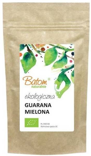 Guarana mielona Ekologiczna 100 g Batom