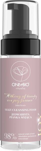 Jedwabista pianka myjąca do twarzy OnlyBio Ritualia Joy 150 ml