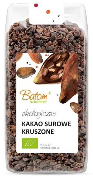 Kakao surowe kruszone ekologiczne BIO 250 g - Batom