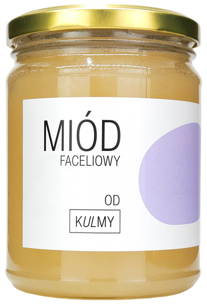 Miód faceliowy - naturalny świeży 700 g - Miód od Kulmy