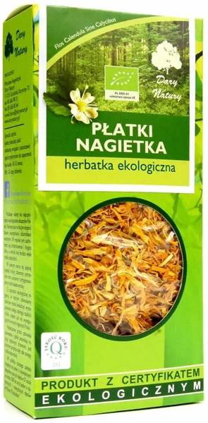 Nagietek płatki herbata ekologiczna 25 g - Dary Natury